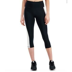 Ideology Active Petite Blacked Cropped Leggings Grey PP